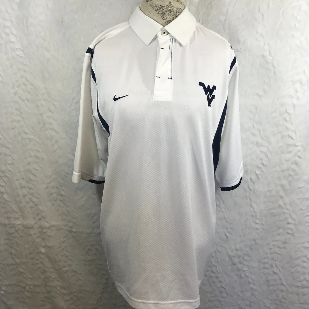 West Virginia Mountaineers Nike Fit Dry Shirt